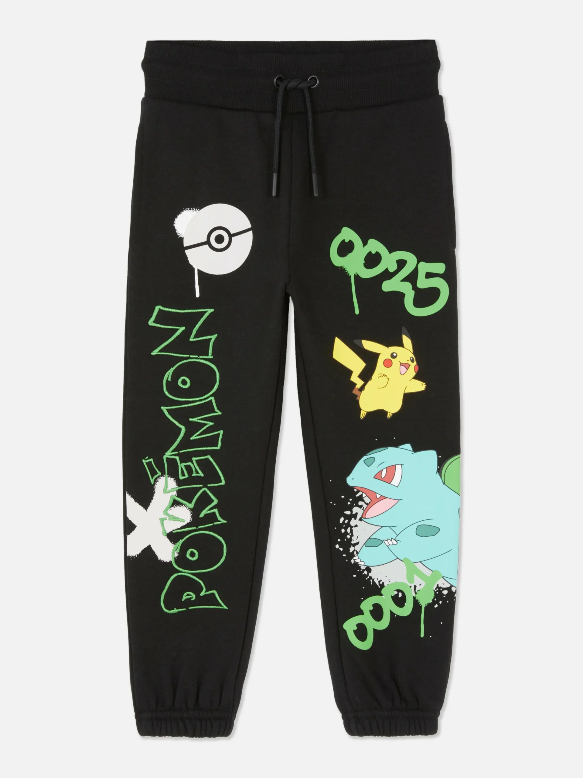 Jogginghosen|Primark „Pokémon“ Kombi-Jogginghose Mit Kordelzug Schwarz