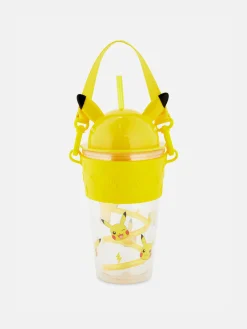 Tassen Und Becher|Primark „Pokémon Pikachu“ Becher Mit Trinkhalm Gelb