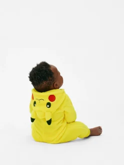 Schlafanzüge Und Nachtwäsche|Schlafanzüge Und Nachtwäsche|Primark „Pokémon Pikachu“ Einteiler Gelb