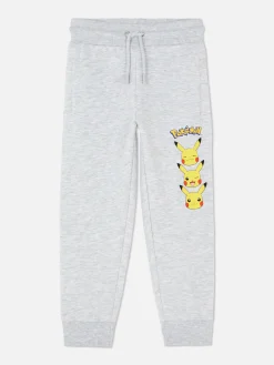 Jogginghosen|Primark „Pokémon Pikachu“ Jogginghose Grau meliert