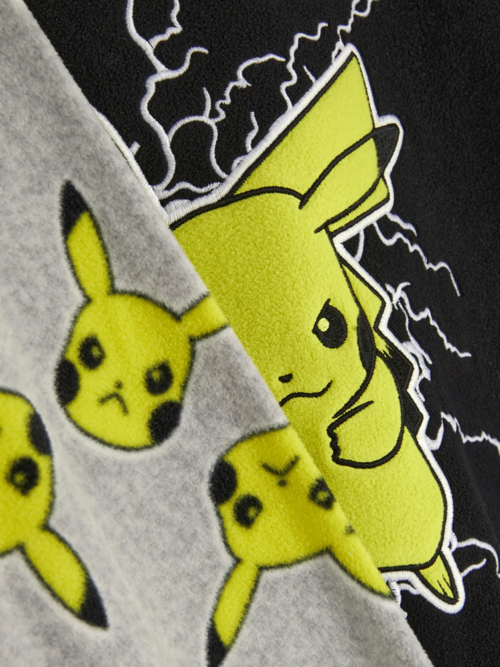 Schlafanzüge Und Nachtwäsche|Primark „Pokémon Pikachu“ Schlafanzug Mit T-Shirt Und Hose Schwarz