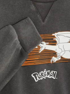 Hoodies Und Sweatshirts|Primark „Pokémon“ Sweatshirt Mit Grafik Dunkelgrau
