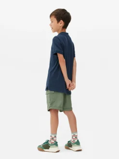 Tops Und T-Shirts|Primark Poloshirt Aus Flammengarn Marineblau