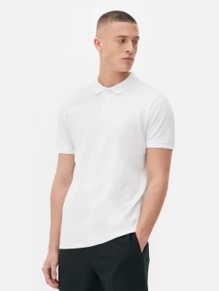 Tops Und T-Shirts|Primark Poloshirt Aus Piqué Weiß