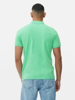 Tops Und T-Shirts|Primark Poloshirt Aus Piqué Lindgrün