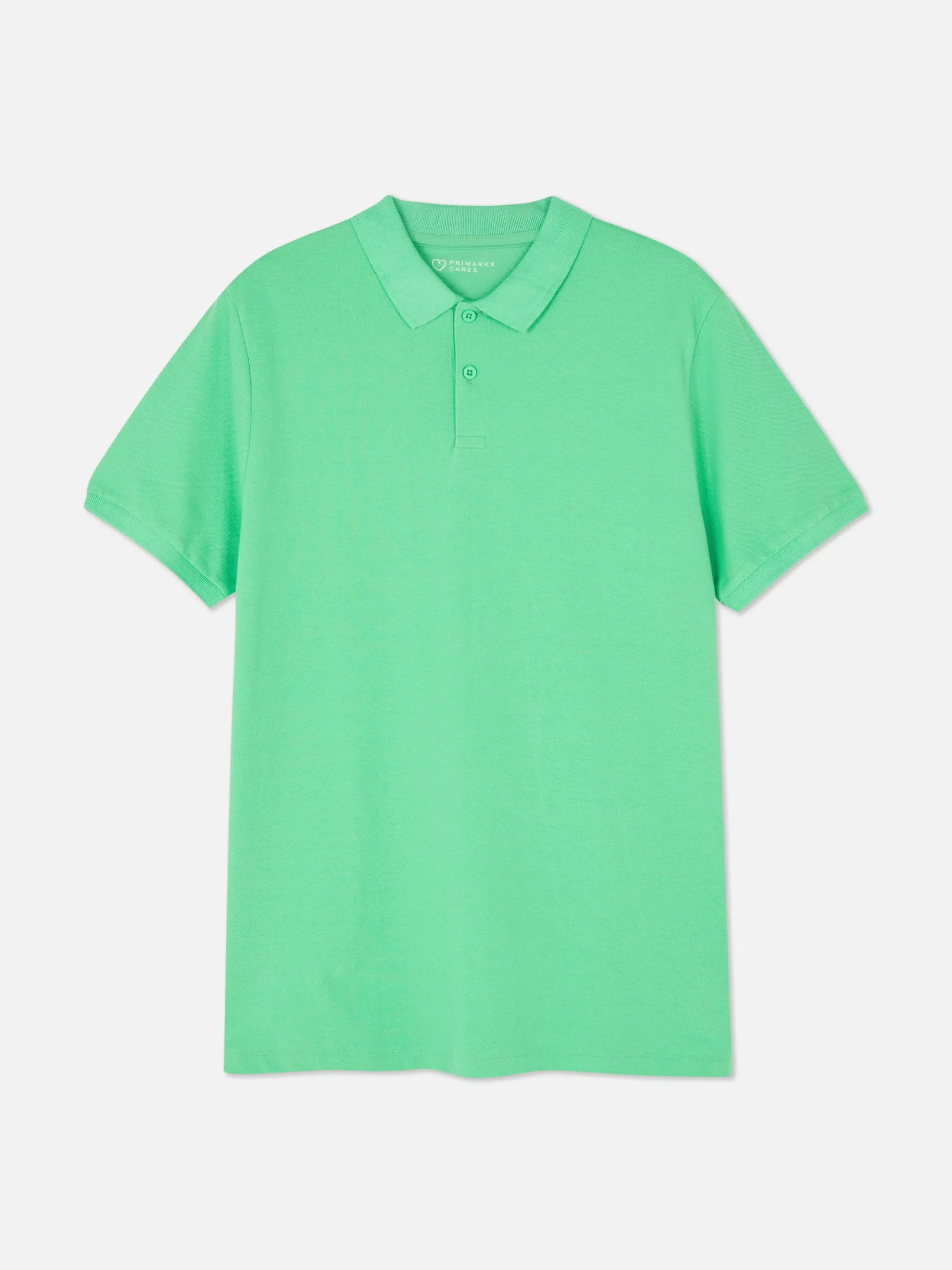 Tops Und T-Shirts|Primark Poloshirt Aus Piqué Lindgrün