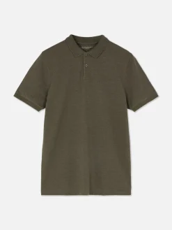 Tops Und T-Shirts|Primark Poloshirt Aus Piqué Khakifarben