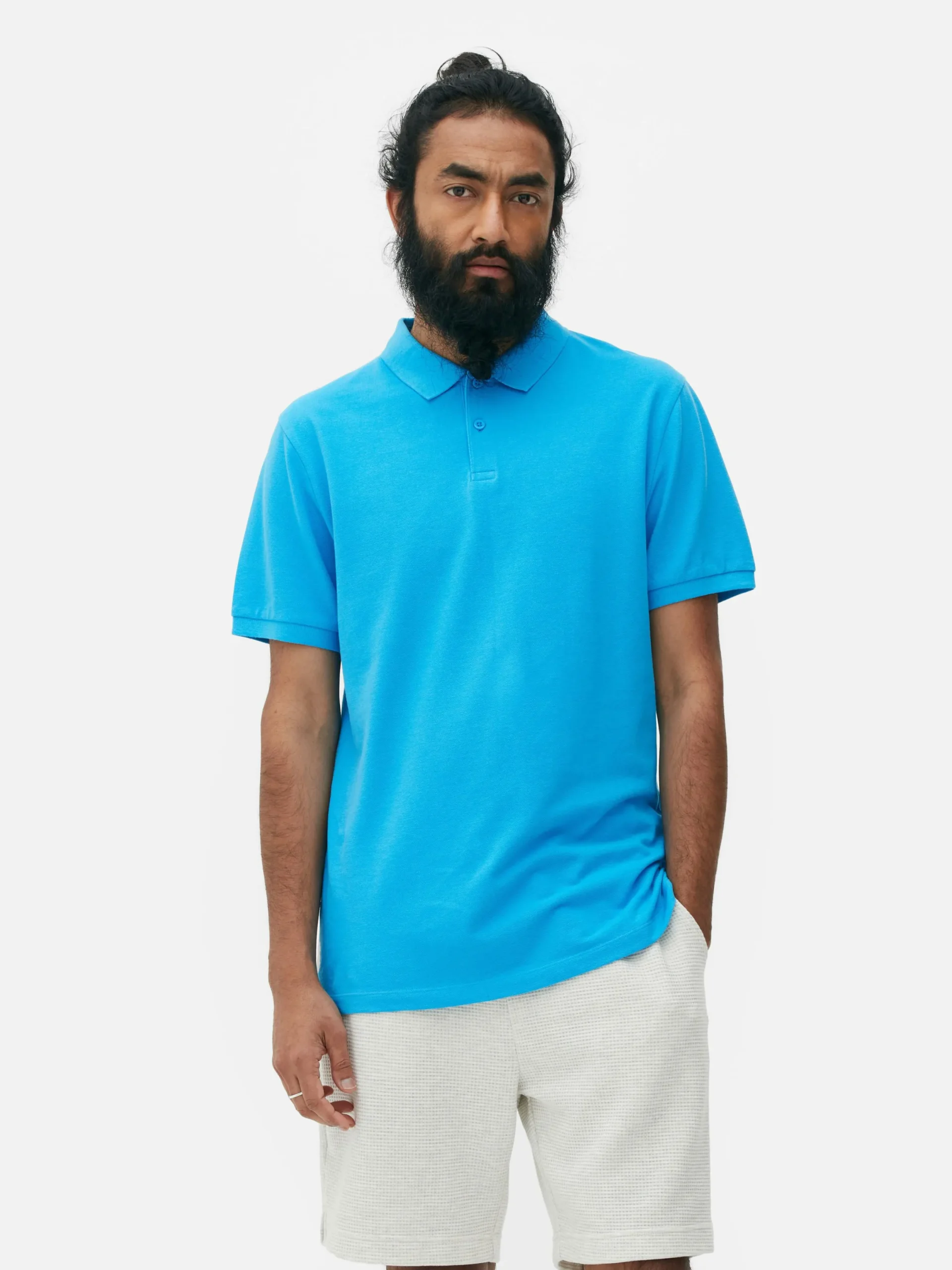 Tops Und T-Shirts|Primark Poloshirt Aus Piqué Türkis