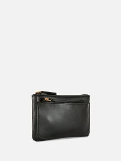 Taschen Und Portemonnaies|Primark Portemonnaie Aus Kunstleder Schwarz