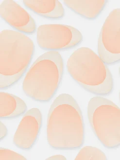 Kunstnägel|Primark „PS…“, 36er-Pack Mandelförmige, Glänzende Kunstnägel Nude