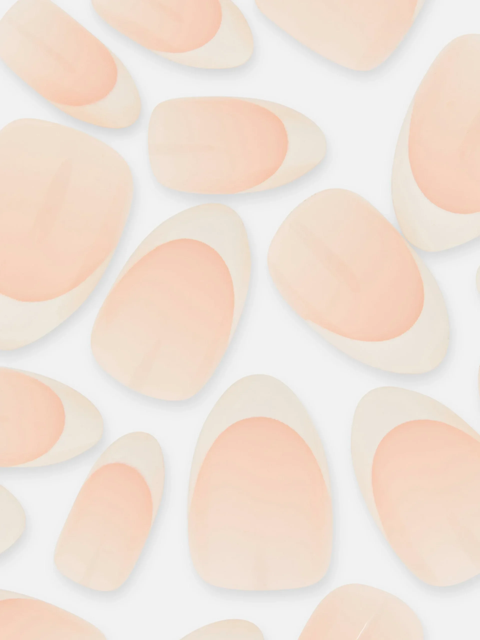 Kunstnägel|Primark „PS…“, 36er-Pack Mandelförmige, Glänzende Kunstnägel Nude