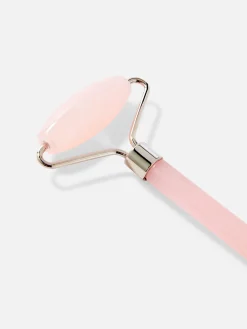 Hautpflege-Tools|Primark PS Massageroller Fürs Gesicht Aus Stein Mit Rosenquarz Rosa