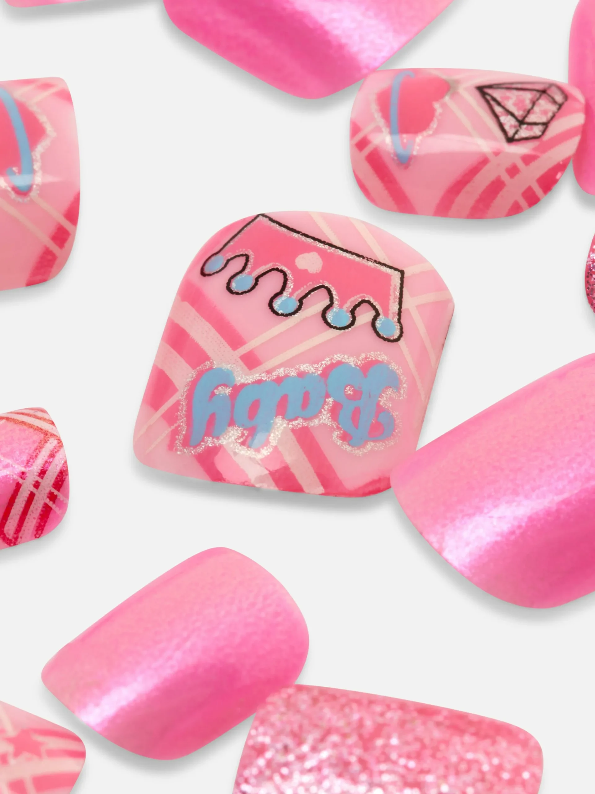 Kunstnägel|Primark PS… Mini Selbstklebende Kunstnägel Mit Muster Multi