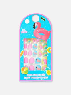Kunstnägel|Primark PS… Selbstklebende Poolparty-Mini-Kunstnägel Multi