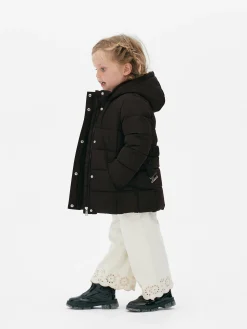Jacken Und Mäntel|Primark Pufferjacke Mit Gürtel Schwarz