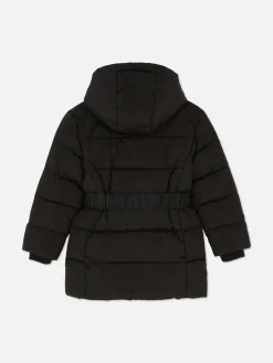 Jacken Und Mäntel|Primark Pufferjacke Mit Gürtel Schwarz