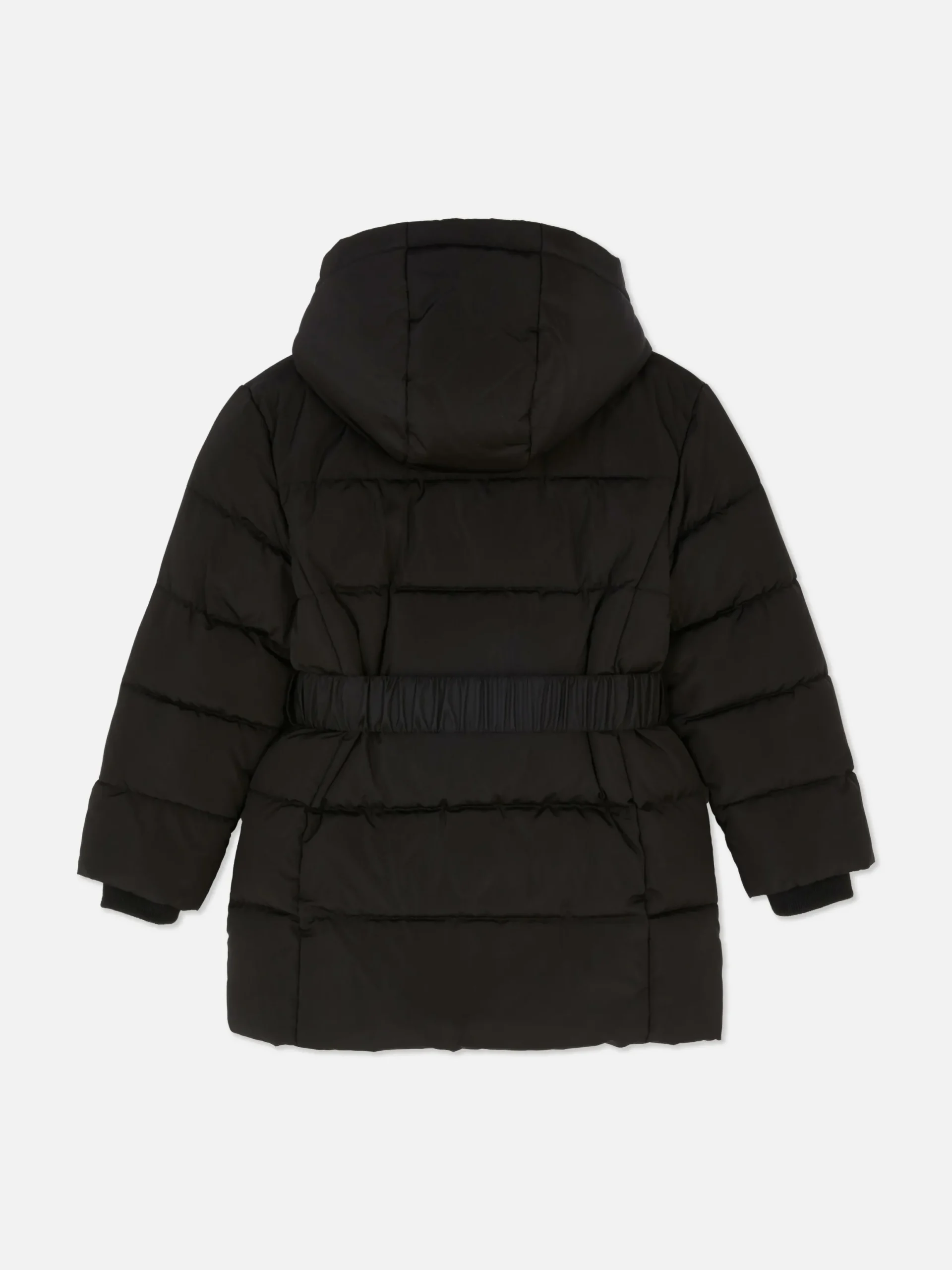 Jacken Und Mäntel|Primark Pufferjacke Mit Gürtel Schwarz
