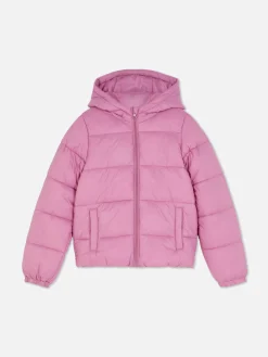 Jacken Und Mäntel|Primark Pufferjacke Mit Kapuze Rosa