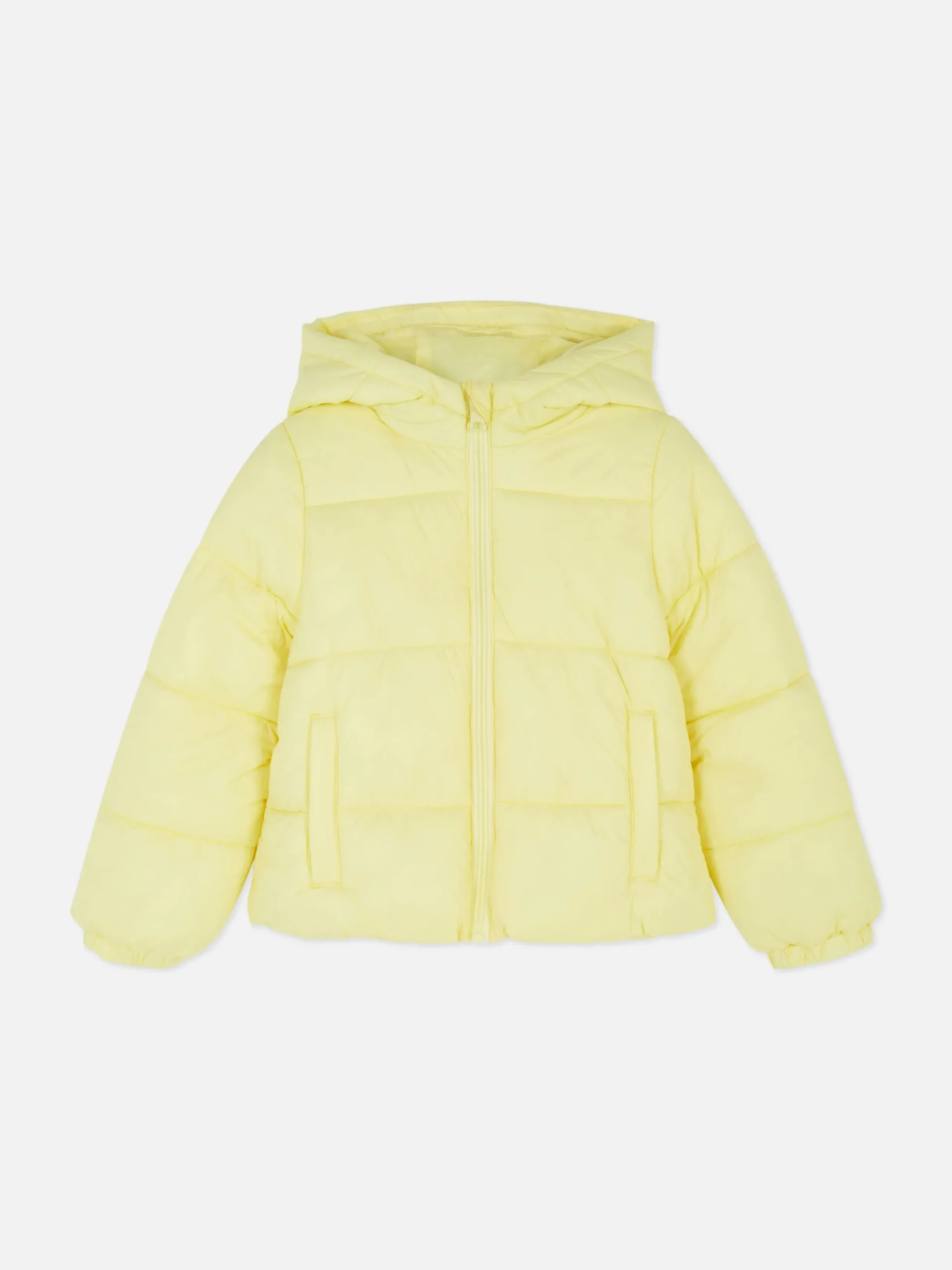 Jacken Und Mäntel|Primark Pufferjacke Mit Kapuze Gelb