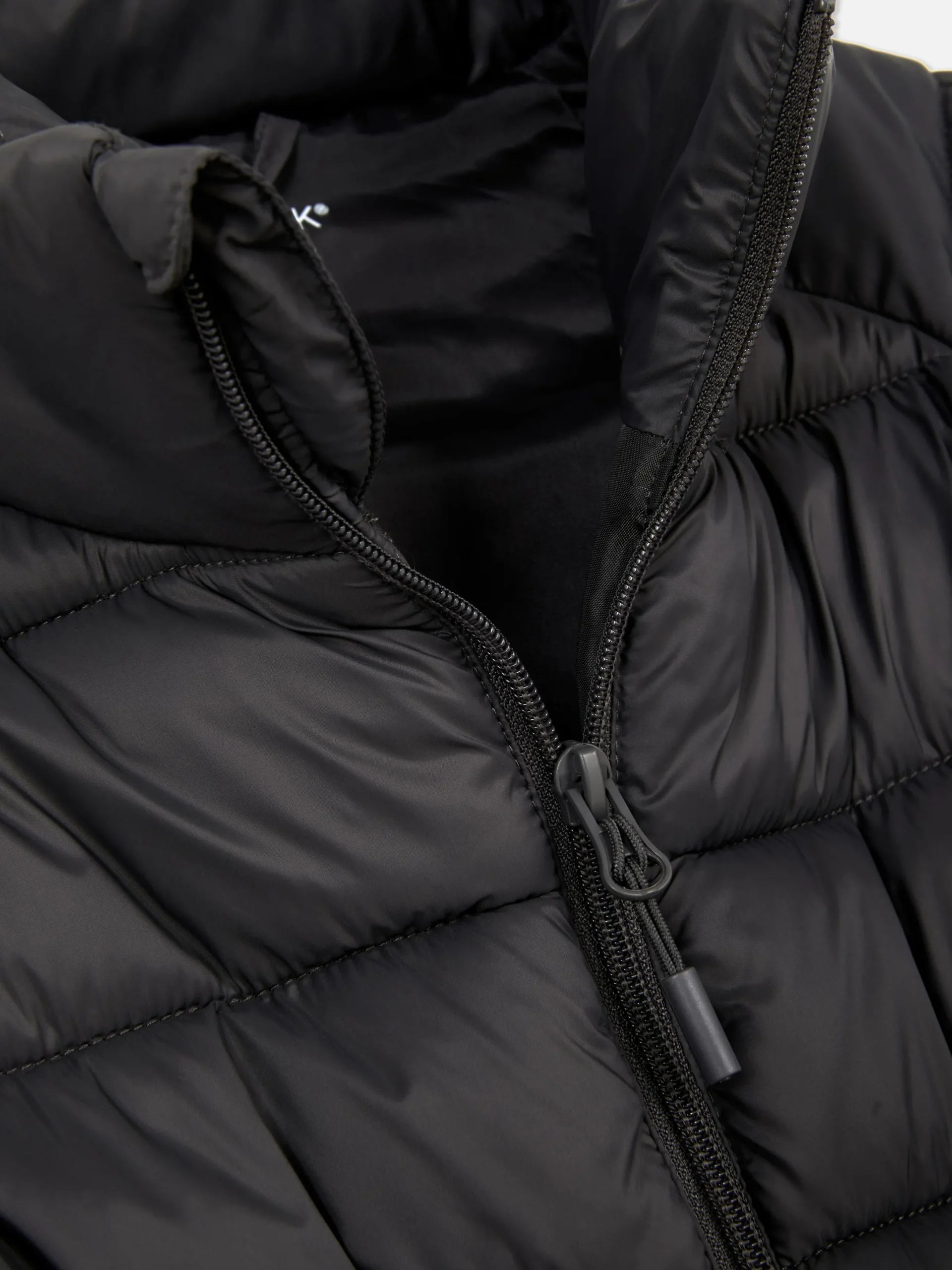 Jacken Und Mäntel|Primark Pufferjacke Mit Trichterkragen Anthrazitfarben
