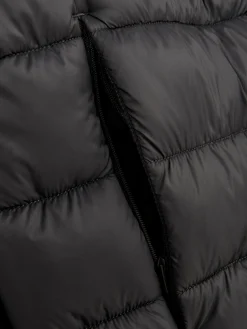 Jacken Und Mäntel|Primark Pufferjacke Mit Trichterkragen Anthrazitfarben