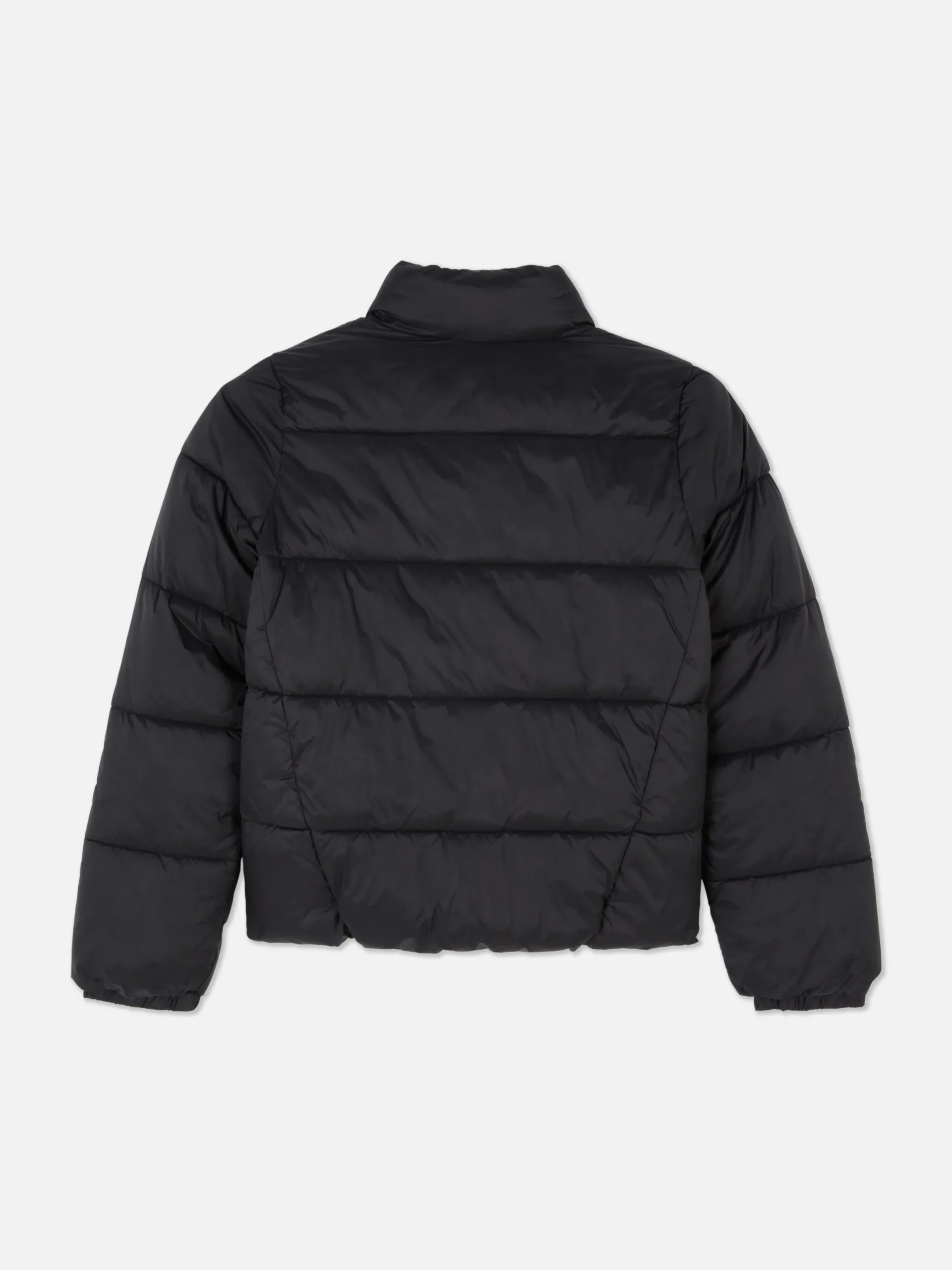 Jacken Und Mäntel|Primark Pufferjacke Mit Trichterkragen Schwarz