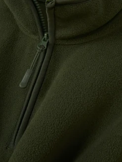Pullover Und Cardigans|Hoodies Und Sweatshirts|Primark Pullover Aus Fleece Mit Halbem Reißverschluss Khakifarben
