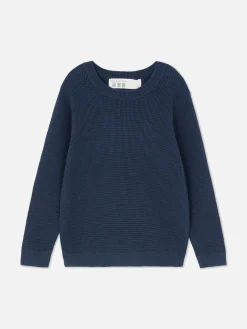 Pullover Und Cardigans|Primark Pullover Mit Waffelstruktur (kleine Jungen) Marineblau