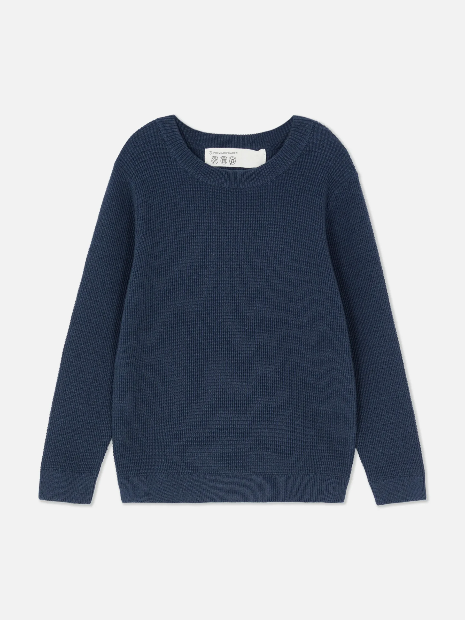 Pullover Und Cardigans|Primark Pullover Mit Waffelstruktur (kleine Jungen) Marineblau