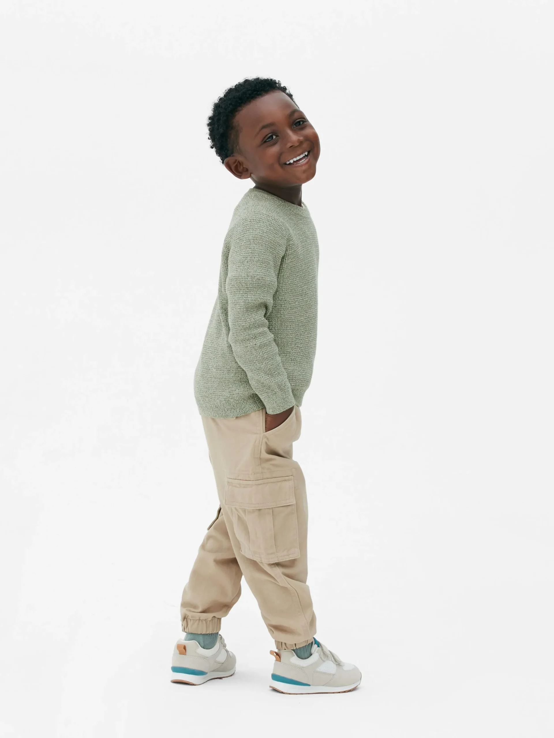 Pullover Und Cardigans|Primark Pullover Mit Waffelstruktur (kleine Jungen) Grün