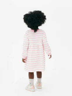 Kleider|Primark Pulloverkleid Mit Streifen Rosa