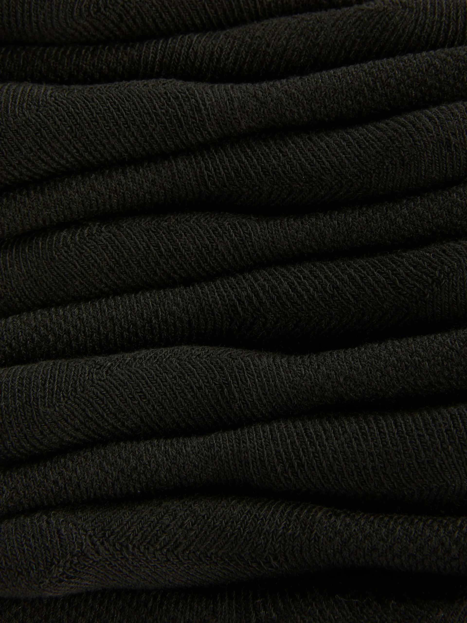 Socken|Primark Quarter Crew Socken, 5er-Pack Schwarz