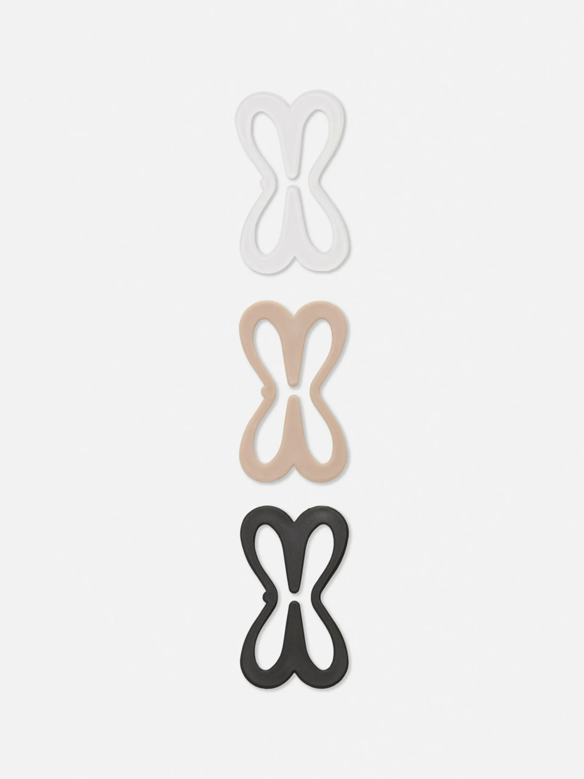 Bhs|Primark Racerback-BH-Clips, 3er-Pack Multi