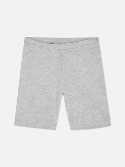 Shorts|Primark Radlerhose Aus Baumwolle Grau