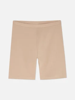 Shorts|Primark Radlerhose Aus Baumwolle Nude