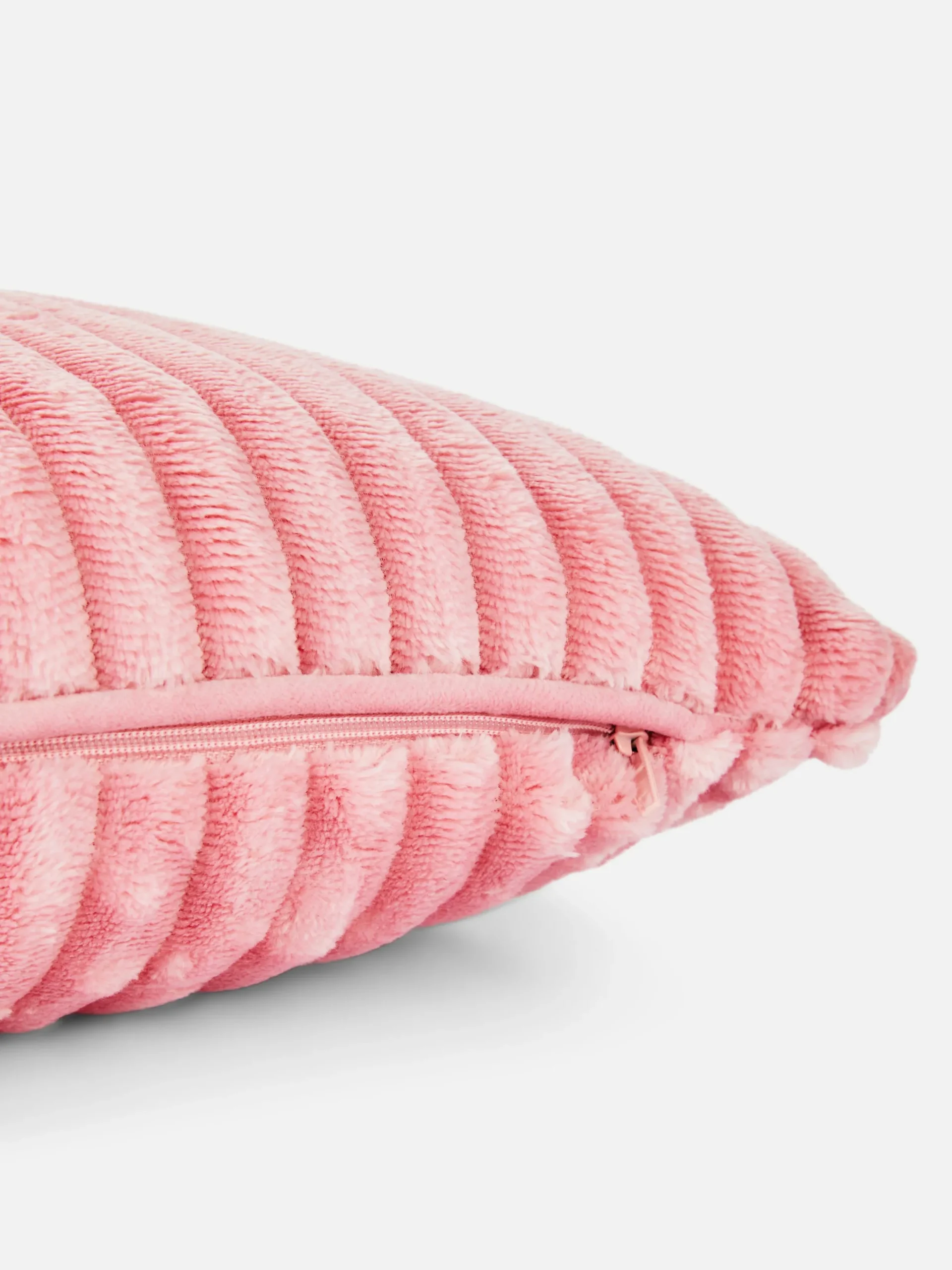 Kissen Und Bezüge|Primark Rechteckige Kissen Mit Rippenstruktur, 2er-Pack Rosa