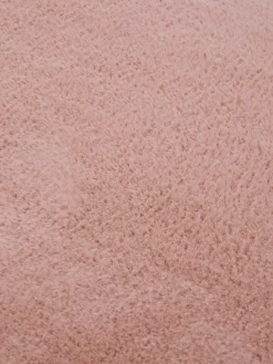 Teppiche|Primark Rechteckiger Kunstfellteppich Rosa