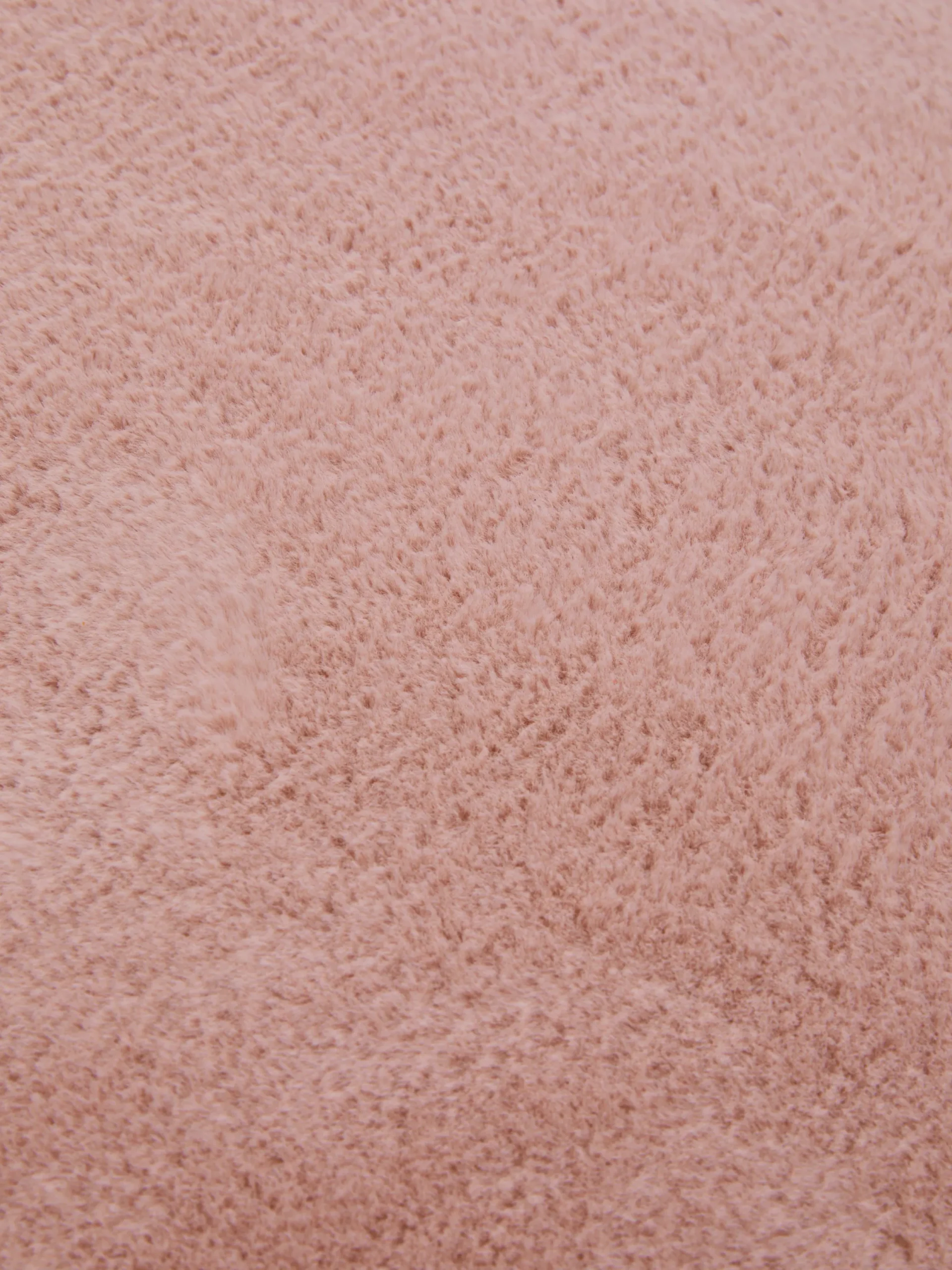 Teppiche|Primark Rechteckiger Kunstfellteppich Rosa