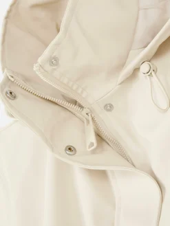 Jacken Und Mäntel|Primark Regenjacke Mit Kapuze Naturfarben
