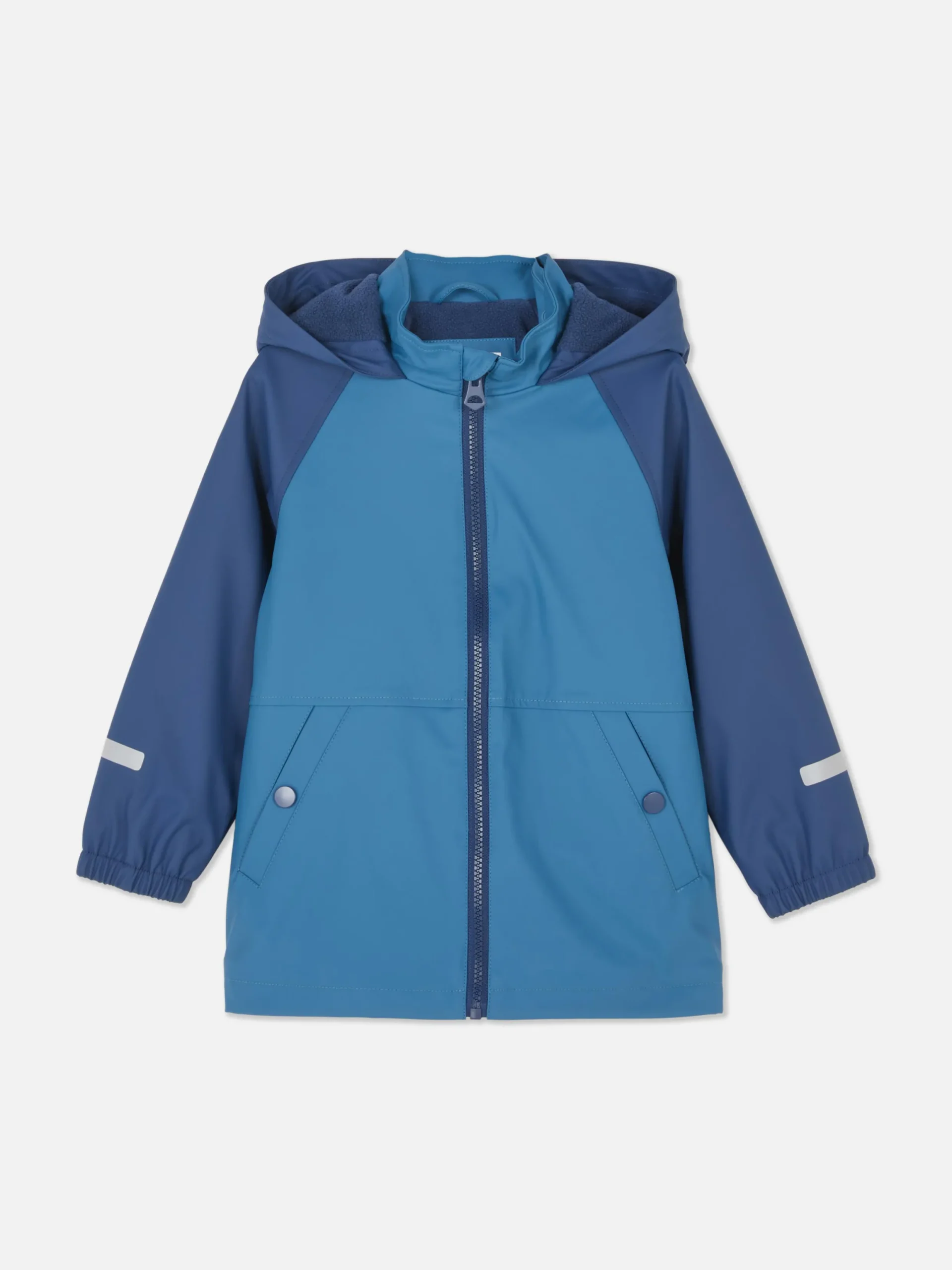 Jacken Und Mäntel|Primark Regenjacke Mit Reißverschluss Blau