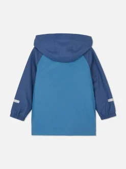 Jacken Und Mäntel|Primark Regenjacke Mit Reißverschluss Blau