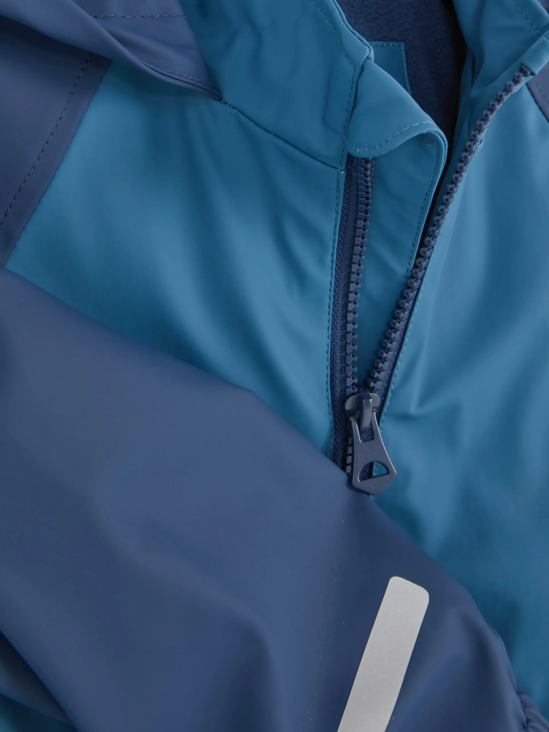Jacken Und Mäntel|Primark Regenjacke Mit Reißverschluss Blau