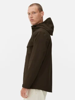 Jacken Und Mäntel|Primark Regenmantel Mit Kapuze Und Durchgehendem Reißverschluss Braun