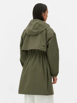 Jacken Und Mäntel|Primark Regenparka Mit Kordelzug Khakifarben