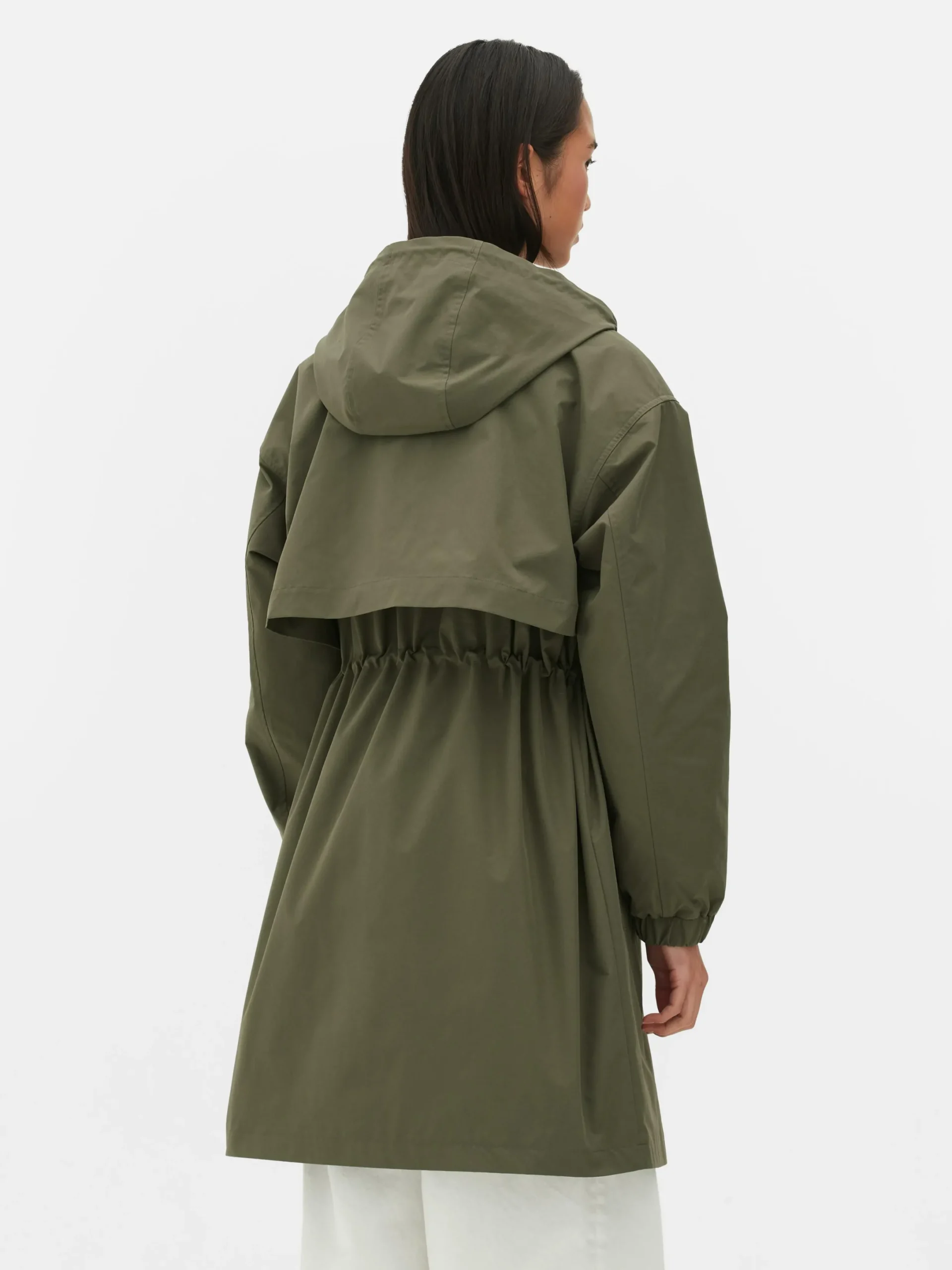 Jacken Und Mäntel|Primark Regenparka Mit Kordelzug Khakifarben