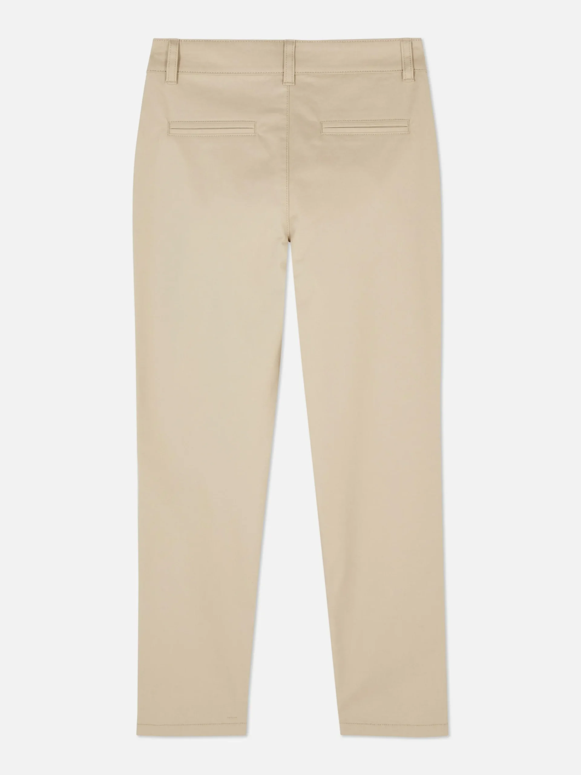 Hosen|Primark Regular-Fit-Chinohose Steinfarben