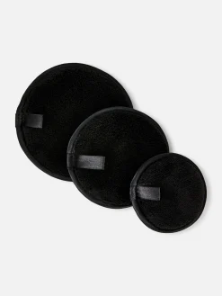 Hautpflege-Tools|Primark Reinigungspads In Verschiedenen Größen, 3er-Pack Schwarz
