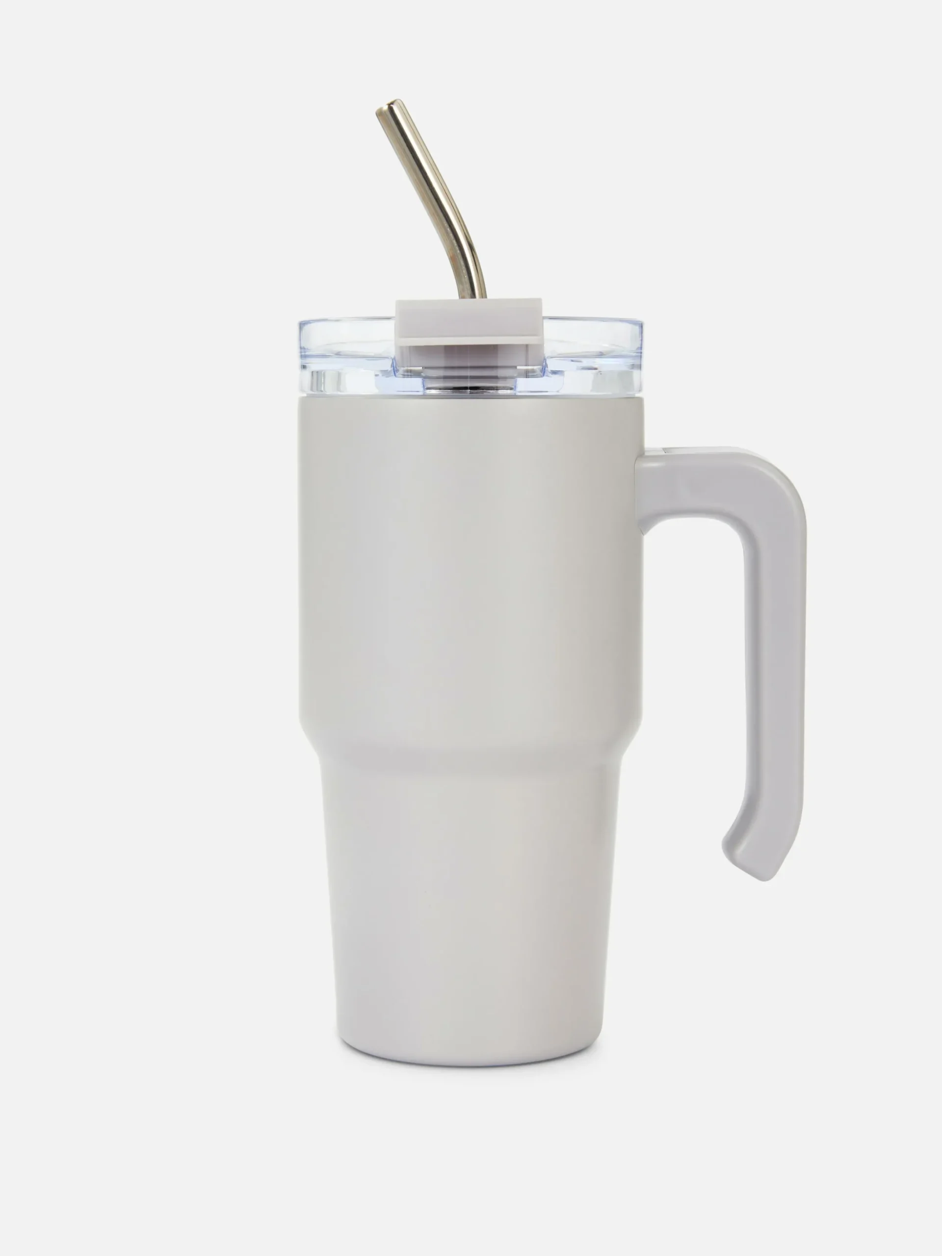 Tassen Und Becher|Primark Reisebecher Aus Edelstahl, 0,6 L Hellgrau