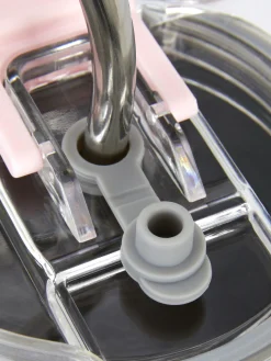 Tassen Und Becher|Primark Reisebecher Aus Edelstahl Mit Trinkhalm, 1,18 L Hellrosa