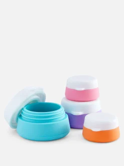 Hautpflege-Tools|Reiseaccessoires|Primark Reisebehälter Aus Silikon, 4er-Pack Multi